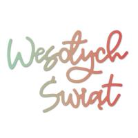 Wykrojnik- Wesołych świąt. Wydawca: Dalprint. SmakLiter.pl Opakowanie Wykrojnik- Wesołych świąt
