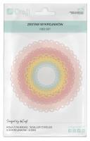 Opakowanie Wykrojniki - koła z falbanką 5szt