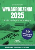 Wynagrodzenia 2025. Autor: Nowacka Izabela. SmakLiter.pl Okładka książki Wynagrodzenia 2025