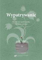 Wypatrywanie. Filozoficzne aspekty języka... Autor: Małgorzata Wójcik-Dudek, red. Ewelina Zygan. SmakLiter.pl Okładka książki Wypatrywanie. Filozoficzne aspekty języka..