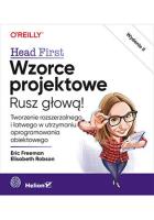 Wzorce projektowe. Rusz głową! Tworzenie rozszerzalnego i łatwego w utrzymaniu oprogramowania obiektowego wyd. 2023. Autor: Eric Freeman, Elisabeth Robson. SmakLiter.pl Okładka książki Wzorce projektowe. Rusz głową! Tworzenie rozszerzalnego i łatwego w utrzymaniu oprogramowania obiektowego wyd. 2023