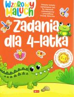Wzorowy maluch. Zadania 4-latka. Autor: Opracowanie zbiorowe. SmakLiter.pl Okładka książki Wzorowy maluch. Zadania 4-latka
