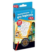 Okładka książki Xplore Team Fantastyczne gry logiczne 6-7 lat 