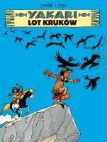 Yakari T.14 Lot kruków. Autor: DERIB. SmakLiter.pl Okładka książki Yakari T.14 Lot kruków