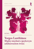 Yorgos Lanthimos. Autor: Pękala Iga. SmakLiter.pl Okładka książki Yorgos Lanthimos