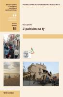 Z polskim na Ty Podręcznik do nauki j. pol. B1. Autor: Ewa Lipińska. SmakLiter.pl Okładka książki Z polskim na Ty Podręcznik do nauki j. pol. B1