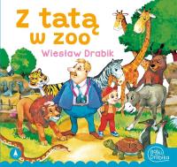 Z tatą w zoo. Autor: Drabik Wiesław. SmakLiter.pl Okładka książki Z tatą w zoo