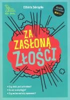 Za zasłoną złości. Autor: Elżbieta Zubrzycka. SmakLiter.pl Okładka książki Za zasłoną złości