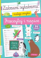 Zabawa sylabami małego smyka. Autor: Opracowanie zbiorowe. SmakLiter.pl Okładka książki Zabawa sylabami małego smyka