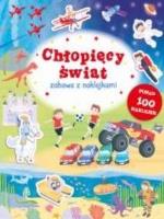 Okładka książki Zabawa z naklejkami. Między nami chłopakami