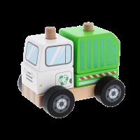 Opakowanie Zabawka drewniana Garbage truck 61764