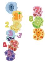 Opakowanie Zabawka drewniana - Number puzzle TREFL