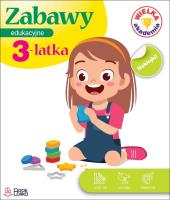 Zabawy edukacyjne 3-latka. Wielka Akademia. Autor: Monika Majewska. SmakLiter.pl Okładka książki Zabawy edukacyjne 3-latka. Wielka Akademia