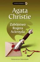 Zabójstwo Rogera Ackroyda. Autor: AGATA CHRISTIE. SmakLiter.pl Okładka książki Zabójstwo Rogera Ackroyda