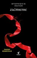 Zaćmienie. Autor: Stephenie Meyer. SmakLiter.pl Okładka książki Zaćmienie