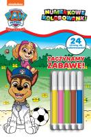 Zaczynamy zabawę! Numerkowe kolorowanki. Psi Patrol. Autor: Opracowanie zbiorowe. SmakLiter.pl Okładka książki Zaczynamy zabawę! Numerkowe kolorowanki. Psi Patrol