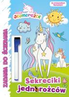 Okładka książki Zadania do ścierania. Moje Jednorożce. Część 2