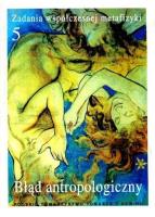 Okładka książki Zadania współczesnej metafizyki t.5 Błąd antropol.