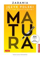 Okładka książki Zadania z polskiego MATURA. Poziom podstawowy