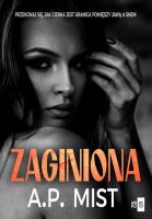 Zaginiona. Autor: Mist A.P.. SmakLiter.pl Okładka książki Zaginiona