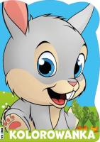 Okładka książki Zajączek. Zwierzątka z wykrojnikiem