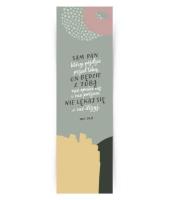 Zakładka duża - Sam Pan. Wydawca: Szaron. SmakLiter.pl Opakowanie Zakładka duża - Sam Pan