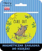 Zakładka magnetyczna kulka 2 Chill out. Wydawca: Henry. SmakLiter.pl Opakowanie Zakładka magnetyczna kulka 2 Chill out