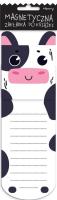 Opakowanie Zakładka magnetyczna notka Cow
