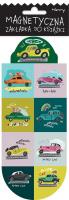 Opakowanie Zakładka magnetyczna owal Auta