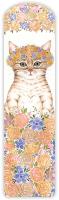 Opakowanie Zakładka tradycyjna Kot w kwiatach