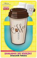 Zakładka znacznik tekstu Coffee. Wydawca: Henry. SmakLiter.pl Opakowanie Zakładka znacznik tekstu Coffee