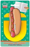 Zakładka znacznik tekstu Hot-Dog. Wydawca: Henry. SmakLiter.pl Opakowanie Zakładka znacznik tekstu Hot-Dog