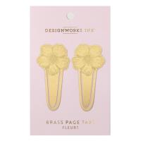 Opakowanie Zakładki do książek metalowe Fleurs 2szt