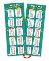 Opakowanie Zakładki do książek. Tabliczka mnożenia (10 szt)