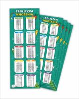 Opakowanie Zakładki do książek. Tabliczka mnożenia (5 szt)