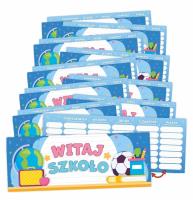 Opakowanie Zakładki do książek - Witaj szkoło 01 10szt