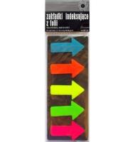 Zakładki indeksujące PET neon. Wydawca: Ziemia Obiecana. SmakLiter.pl Opakowanie Zakładki indeksujące PET neon