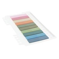 Zakładki indeksujące plastikowe 10x20 12mmx45mm. Wydawca: PENWORD. SmakLiter.pl Opakowanie Zakładki indeksujące plastikowe 10x20 12mmx45mm