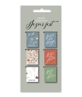 Zakładki magnetyczne - Jezus jest 6szt. Wydawca: Szaron. SmakLiter.pl Opakowanie Zakładki magnetyczne - Jezus jest 6szt