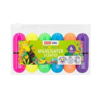 Zakreślacz Flash Mini 6 kolorów zapachowe EASY. Wydawca: Easy Stationery. SmakLiter.pl Opakowanie Zakreślacz Flash Mini 6 kolorów zapachowe EASY