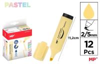 Opakowanie Zakreślacz fluorescencyjny 2-5mm waniliowy (12szt)