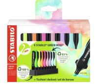 Opakowanie Zakreślacz Green Boss 8 kolorów
