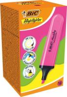 Zakreślacz Highlighter różowy neon (12szt) BIC. Wydawca: Bic. SmakLiter.pl Opakowanie Zakreślacz Highlighter różowy neon (12szt) BIC