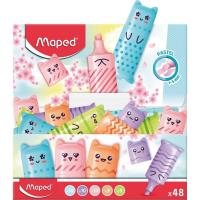 Opakowanie Zakreślacz mini Kawaii Pastel mix (48szt) MAPED