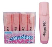 Opakowanie Zakreślacz pastelowy różowy (12szt)