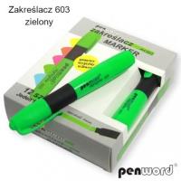 Opakowanie Zakreślacz zielony (12szt)