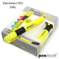 Opakowanie Zakreślacz żółty (12szt)