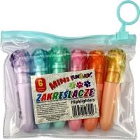 Opakowanie Zakreślacze mini 6 kolorów