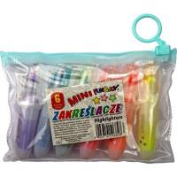 Opakowanie Zakreślacze mini 6 kolorów