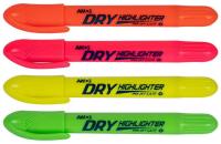 Opakowanie Zakreślaczy żelowy w sztywcie Neon 4 kolory